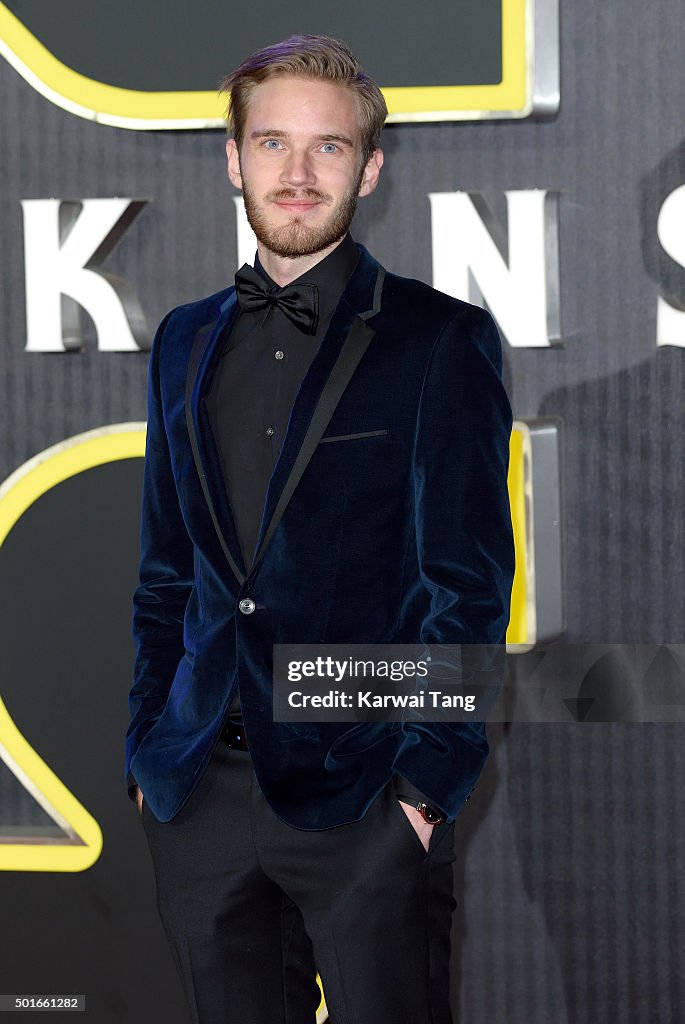 "Star Wars: The Force Awakens" - European Film Premiere - Red Carpet Arrivals