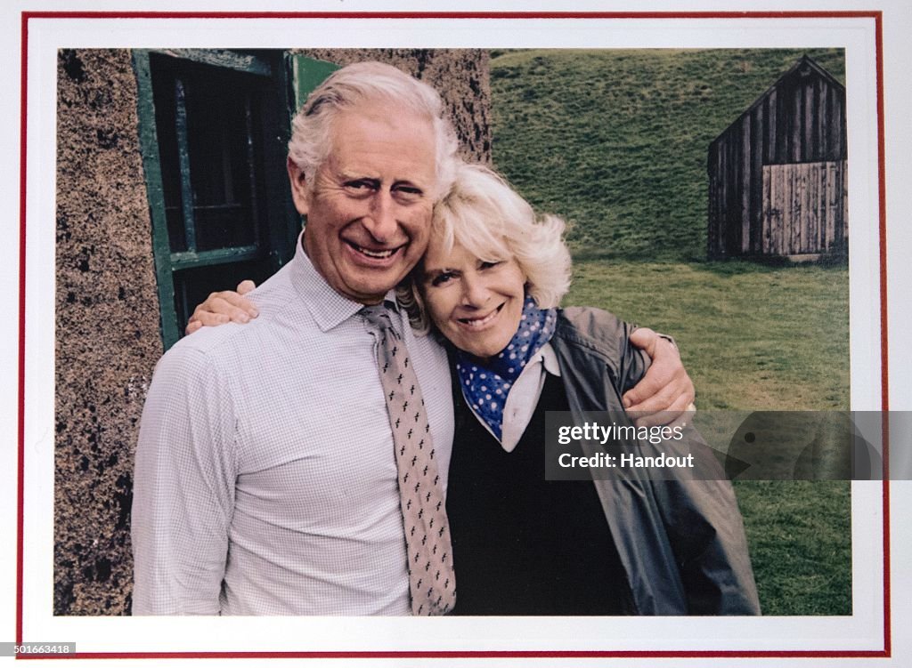 Royal Christmas Card - Prince Charles, Prince of Wales and Camilla, Duchess of Cornwall