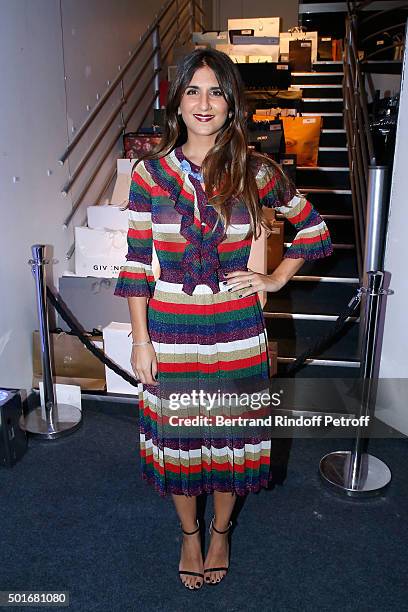 Actress Geraldine Nakache attends the Annual Charity Dinner hosted by the AEM Association Children of the World for Rwanda. Held at Espace Cardin on...