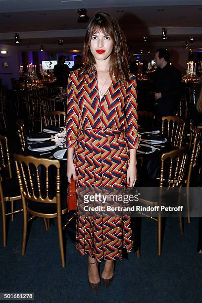 Jeanne Damas attends the Annual Charity Dinner hosted by the AEM Association Children of the World for Rwanda. Held at Espace Cardin on December 16,...