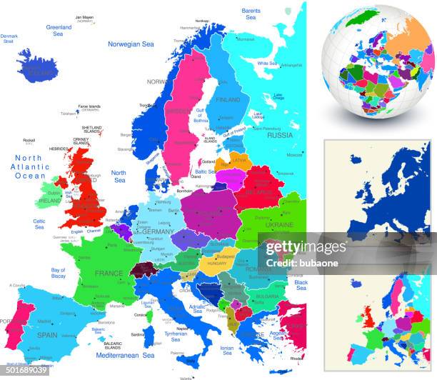stockillustraties, clipart, cartoons en iconen met world geography europe - kunst cultuur en vermaak