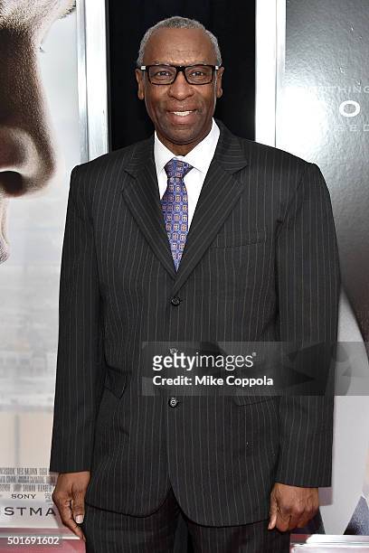Floyd H. Flake attends the"Concussion" New York Premiere at AMC Loews Lincoln Square on December 16, 2015 in New York City.