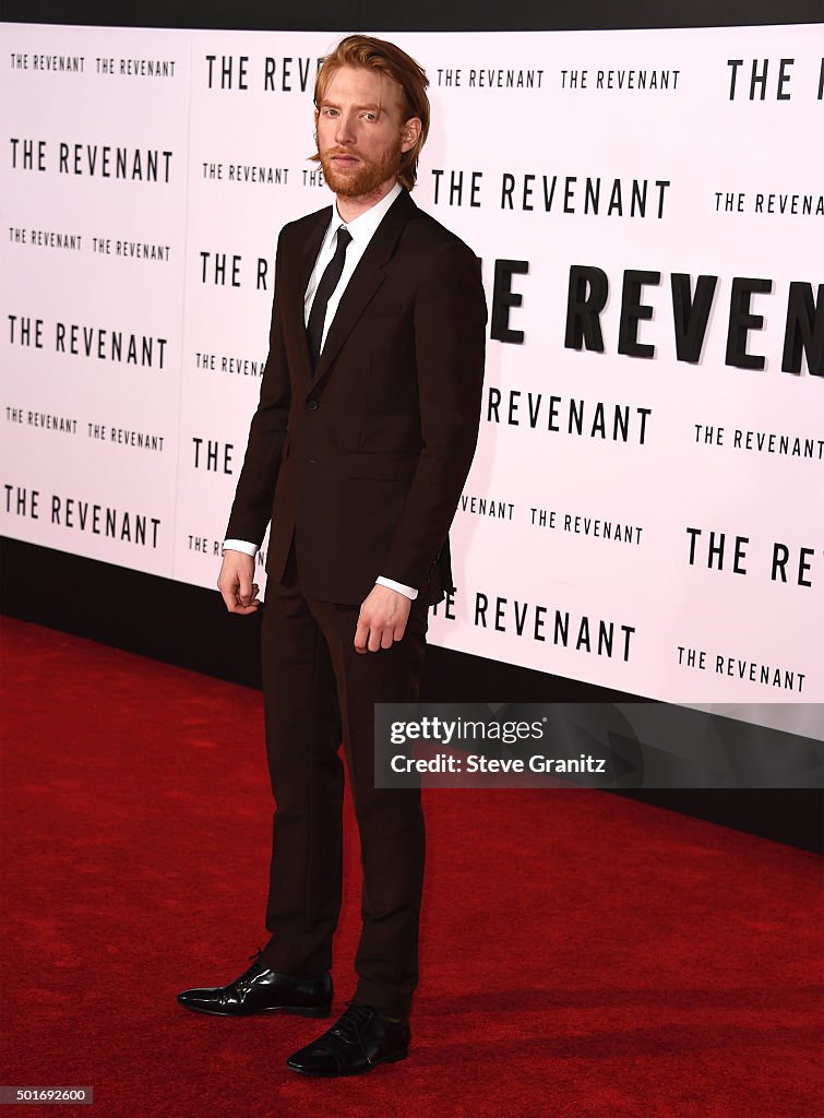 Premiere Of 20th Century Fox And Regency Enterprises' "The Revenant" - Arrivals