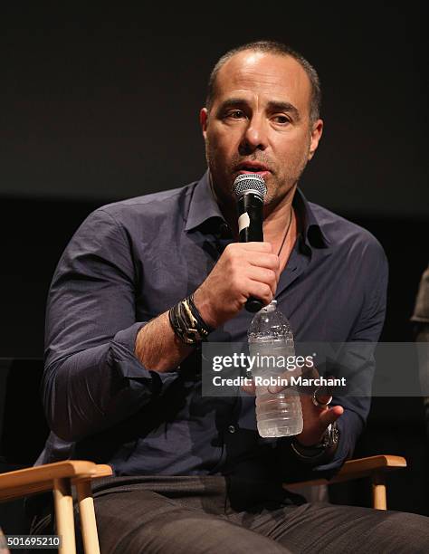 Peter Landesman attends The Academy Of Motion Picture Arts And Sciences Hosts An Official Academy Screening Of CONCUSSION on December 16, 2015 in New...