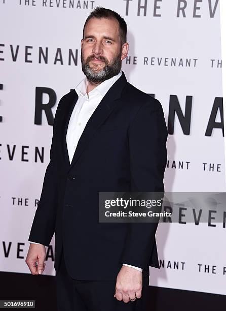 Producer Keith Redmon attends the premiere of 20th Century Fox and Regency Enterprises' "The Revenant" at the TCL Chinese Theatre on December 16,...