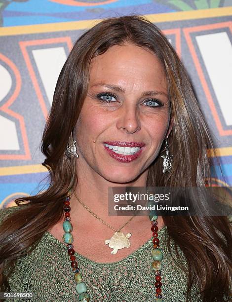 Contestant Kimmi Kappenberg attends CBS's "Survivor: Cambodia - Second Chance" photo op at CBS Televison City on December 16, 2015 in Los Angeles,...