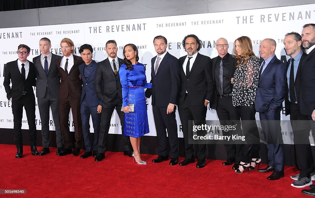 Premiere Of 20th Century Fox's "The Revenant" - Arrivals