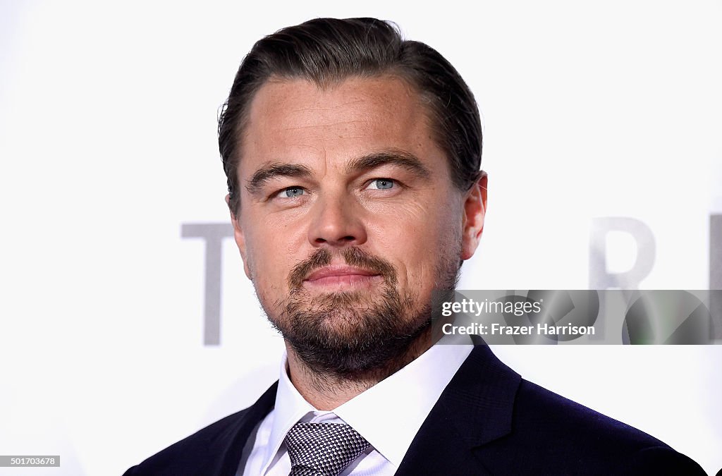 Premiere Of 20th Century Fox's "The Revenant" - Arrivals