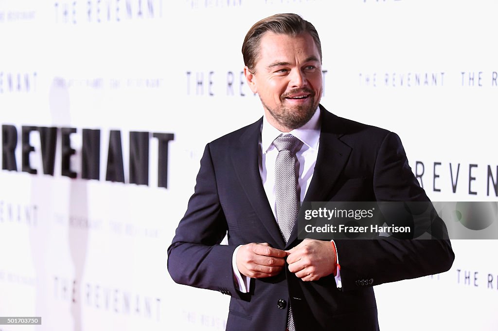 Premiere Of 20th Century Fox's "The Revenant" - Arrivals