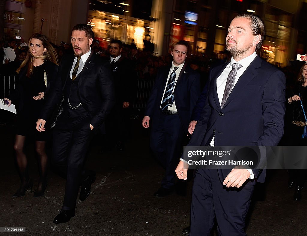 Premiere Of 20th Century Fox's "The Revenant" - Arrivals