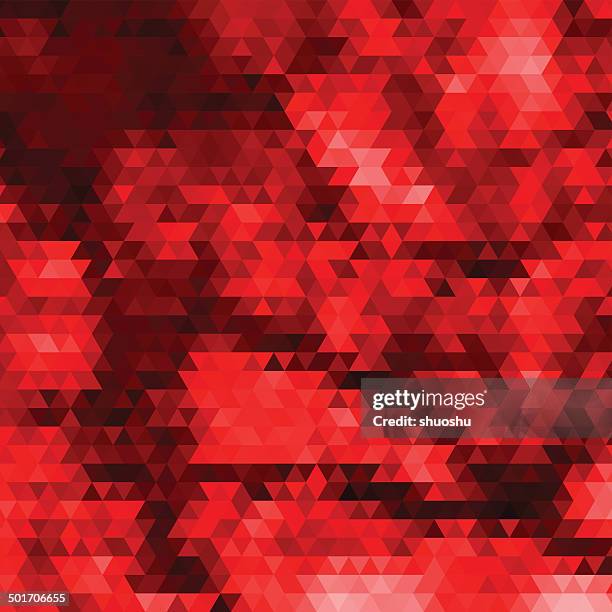 abstract red triangle pattern background - same person getting older stock illustrations