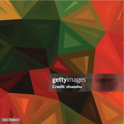 Abstract 3D color triangle pattern background Abstract 3D color triangle pattern background