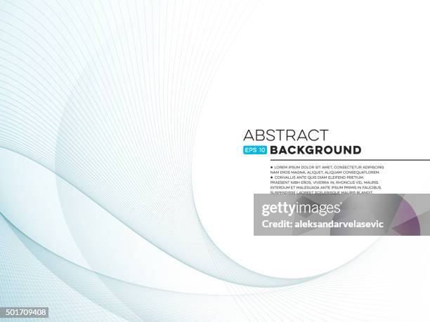 bildbanksillustrationer, clip art samt tecknat material och ikoner med abstract graphic wave background - vetenskap och teknologi