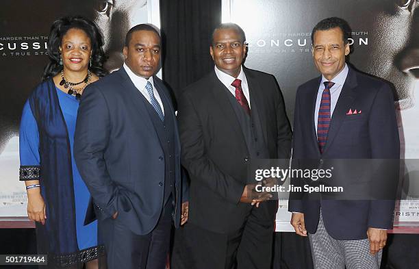 Pastor A. R. Bernard attends the "Concussion" New York premiere at AMC Loews Lincoln Square on December 16, 2015 in New York City.