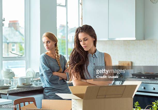 conflict between roommates - fighting stock pictures, royalty-free photos & images
