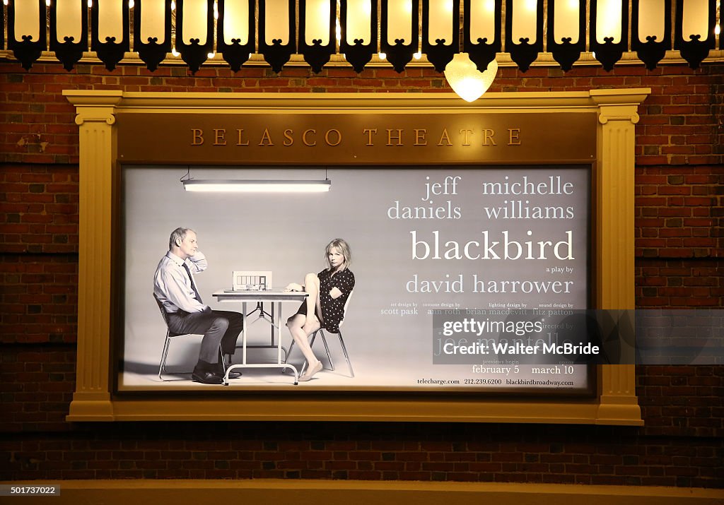 "Blackbird" Theatre Marquee Unveiling