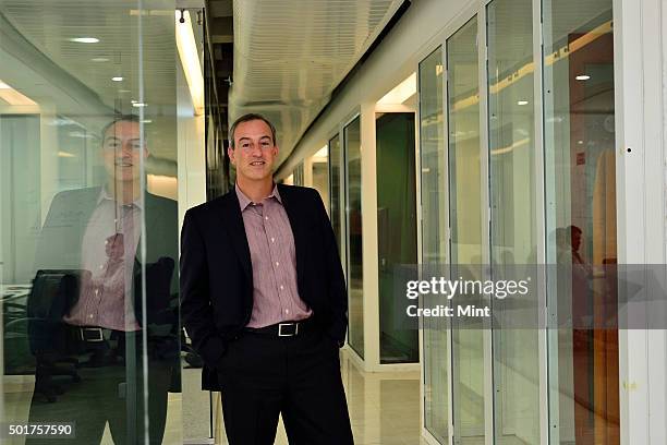 Josh Macht, Group Publisher and Executive Vice-President, Harvard Business Review Group, during an interview on December 10, 2015 in New Delhi, India.