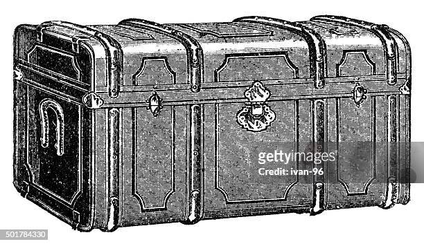 chest - trunk furniture 幅插畫檔、美工圖案、卡通及圖標