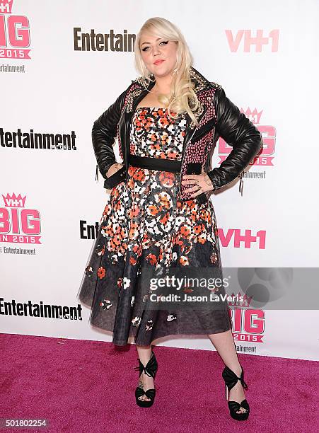 Singer Elle King attends the VH1 Big In 2015 with Entertainment Weekly Awards at Pacific Design Center on November 15, 2015 in West Hollywood,...