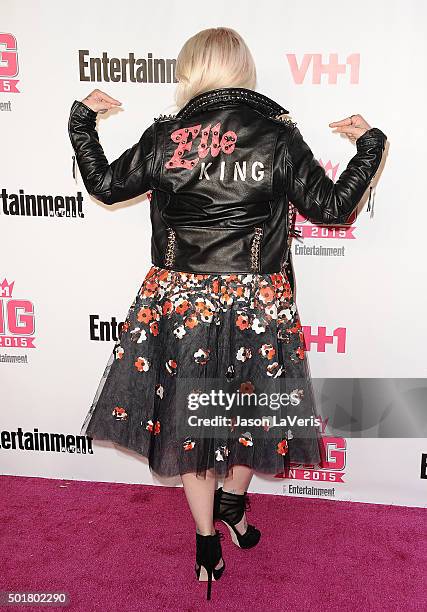 Singer Elle King attends the VH1 Big In 2015 with Entertainment Weekly Awards at Pacific Design Center on November 15, 2015 in West Hollywood,...