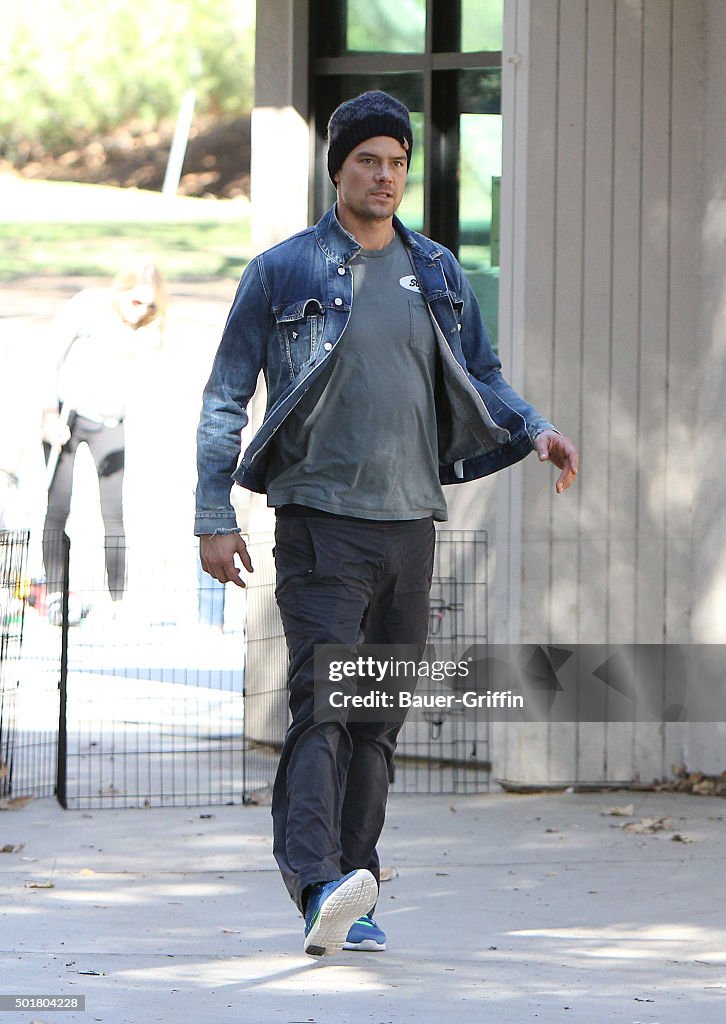 Celebrity Sightings In Los Angeles - December 17, 2015