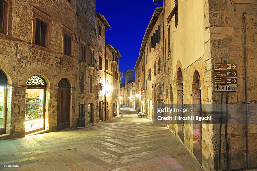 Italy, Tuscany, San Gimignano