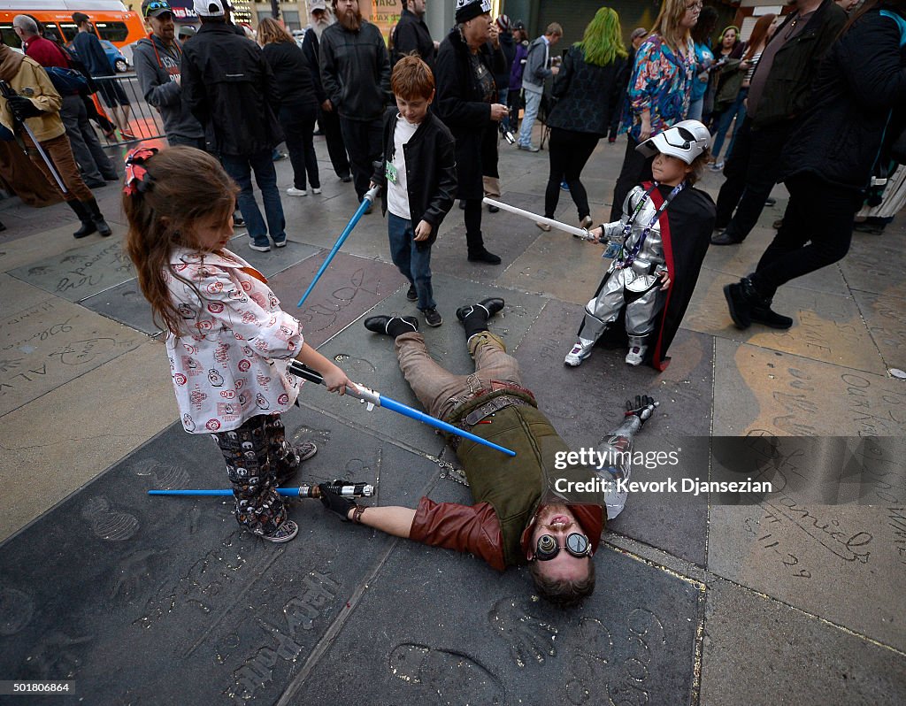 Opening Night Of Walt Disney Pictures And Lucasfilm's "Star Wars: The Force Awakens" At The TCL Chinese Theatre