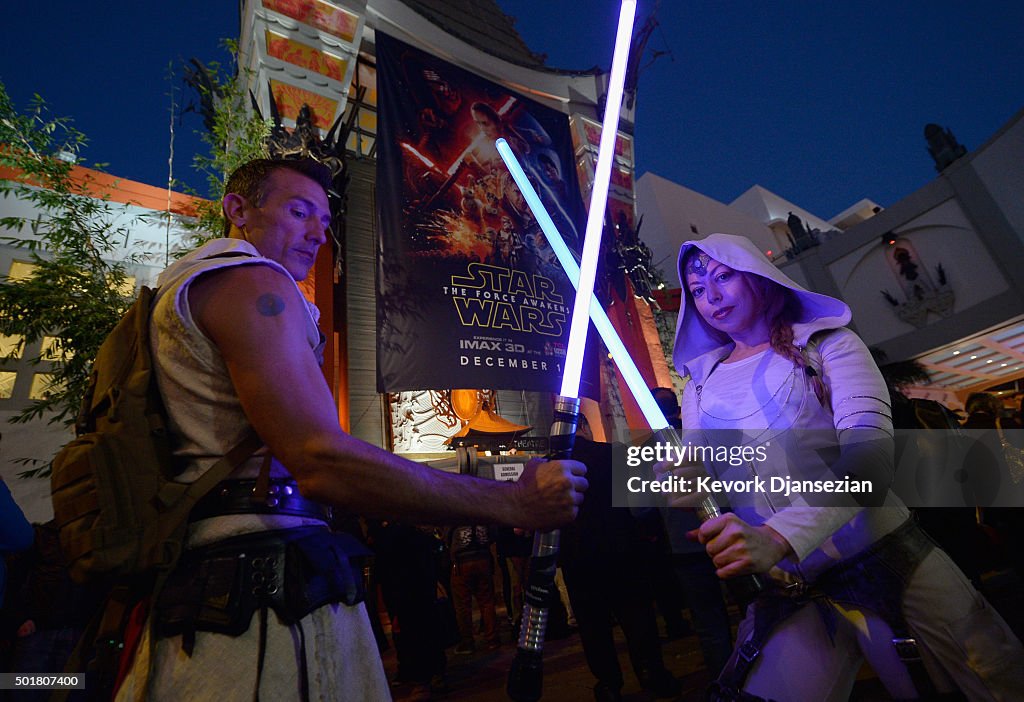 Opening Night Of Walt Disney Pictures And Lucasfilm's "Star Wars: The Force Awakens" At The TCL Chinese Theatre