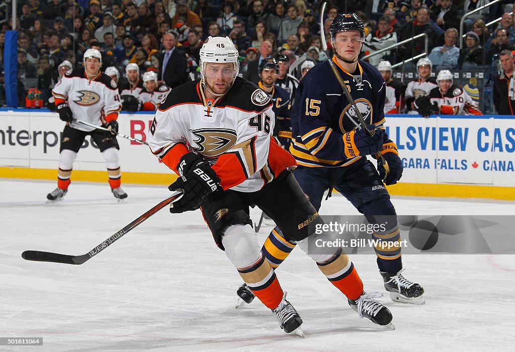 Anaheim Ducks v Buffalo Sabres