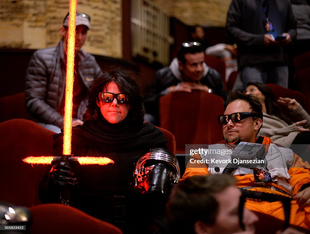 Opening Night Of Walt Disney Pictures And Lucasfilm's "Star Wars: The Force Awakens" At The TCL Chinese Theatre