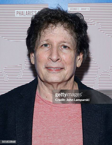 Steven Friedman attends "Phalaris's Bull: Solving The Riddle Of The Great Big World" opening night at Beckett Theatre on December 17, 2015 in New...