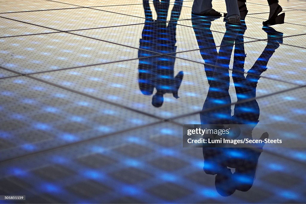 Croatia, Dalmatia, Solar panels as a dance floor