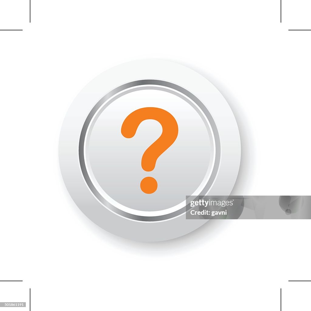 Buttom Question Buttonquestion Mark High-Res Vector Graphic - Getty Images