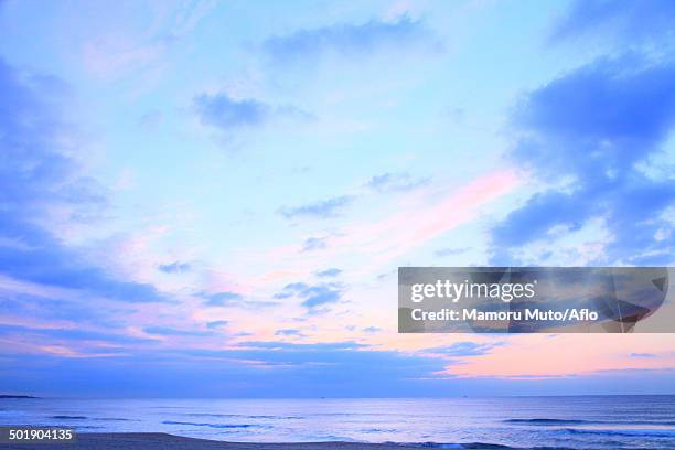 minamiboso, chiba prefecture, japan - back lit clouds stock pictures, royalty-free photos & images