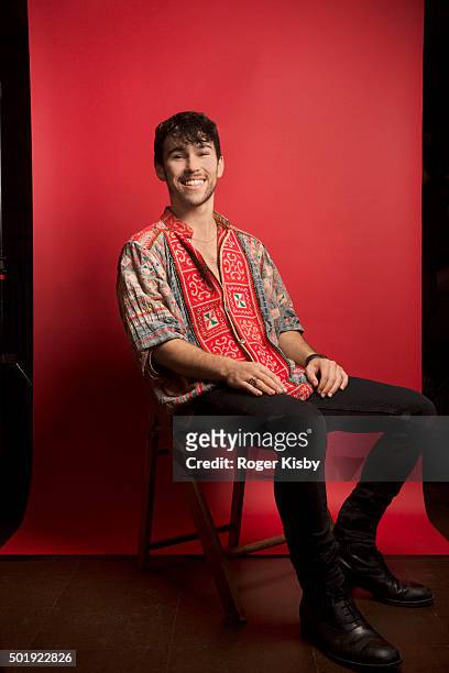 Singer MAX poses for a portrait at the 16th Annual TJ Martell Foundation New York Family Day on December 13, 2015 at Brooklyn Bowl in New York City.