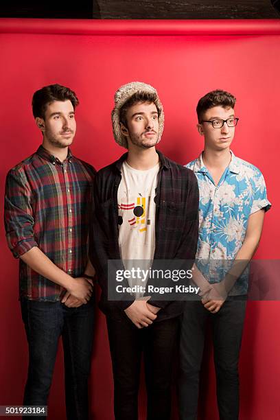 Pose for a portrait at the 16th Annual TJ Martell Foundation New York Family Day on December 13, 2015 at Brooklyn Bowl in New York City.