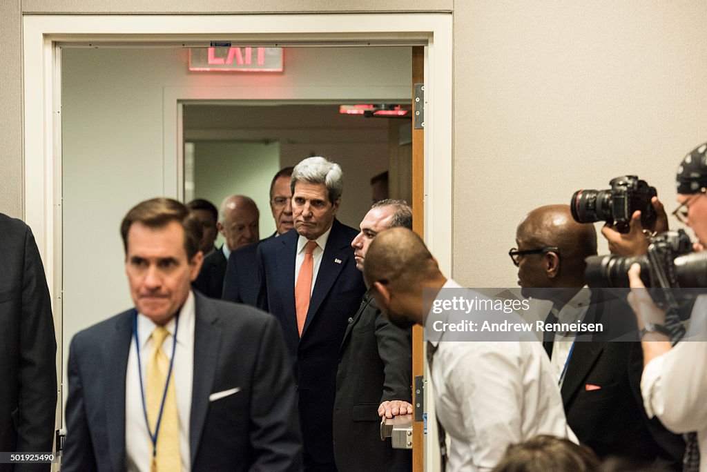 John Kerry Attends UN Security Meeting On Syrian Conflict