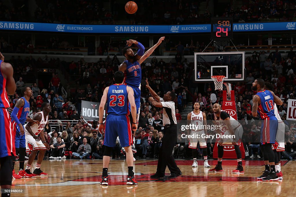 Detroit Pistons v Chicago Bulls