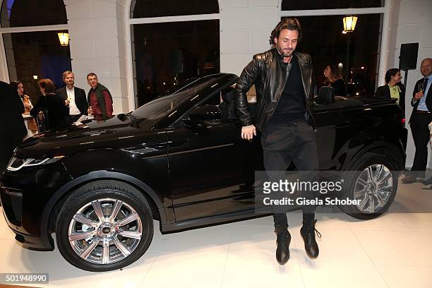 Stephan Luca during the opening of the Jaguar Land Rover Boutique on December 18, 2015 in Munich, Germany.