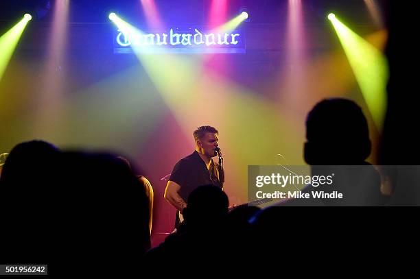 Nathan Willett of Cold War Kids performs onstage during a private concert for SiriusXM subscribers on December 18, 2015 in West Hollywood, California.