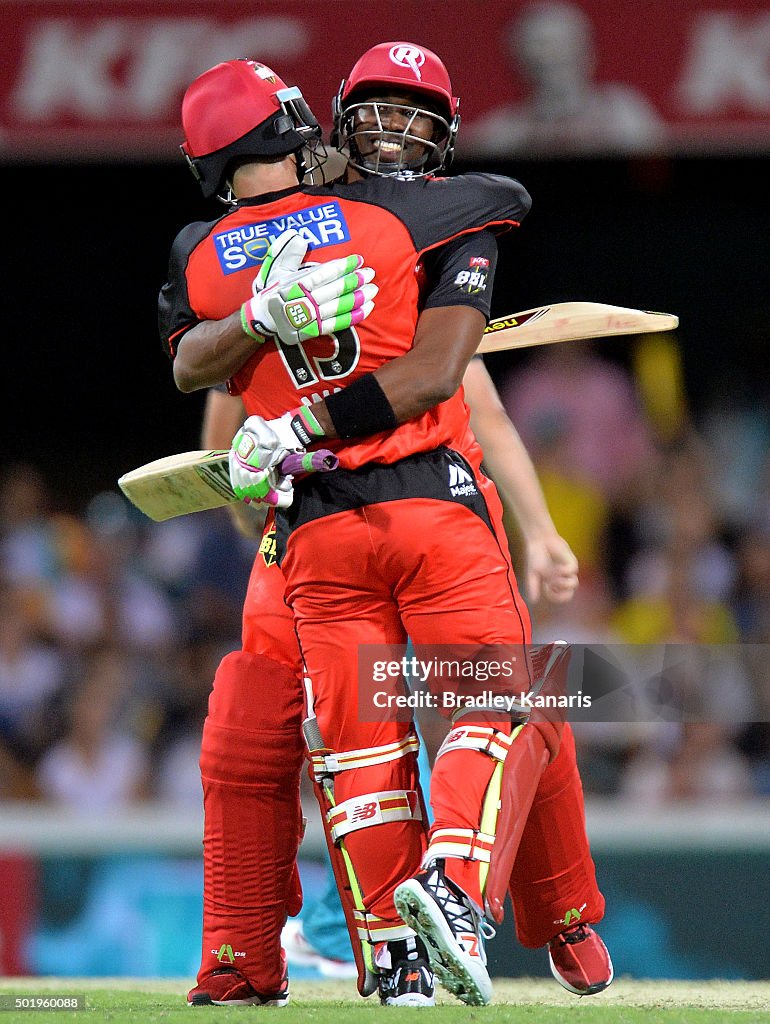 Big Bash League - Brisbane Heat v Melbourne Renegades