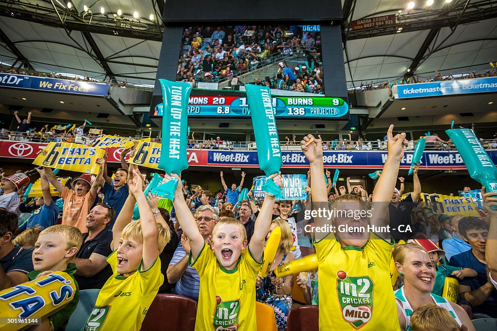 Big Bash League - Brisbane Heat v Melbourne Renegades