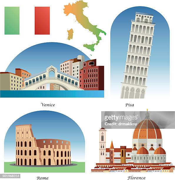 イタリアのシンボル - florence点のイラスト素材／クリップアート素材／マンガ素材／アイコン素材