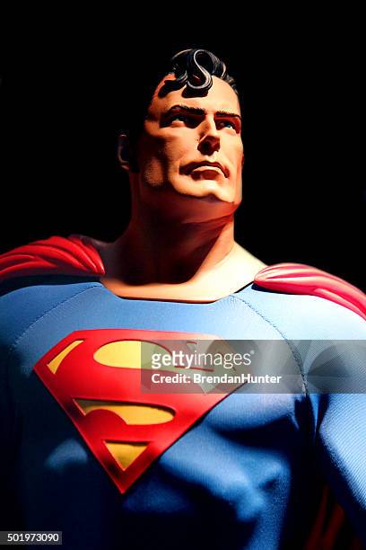 very definition of a hero - superman stockfoto's en -beelden