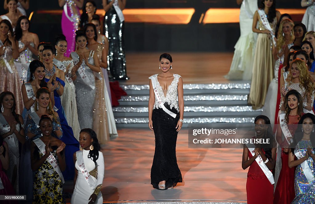 CHINA-LIFESTYLE-MISS WORLD-PAGEANT
