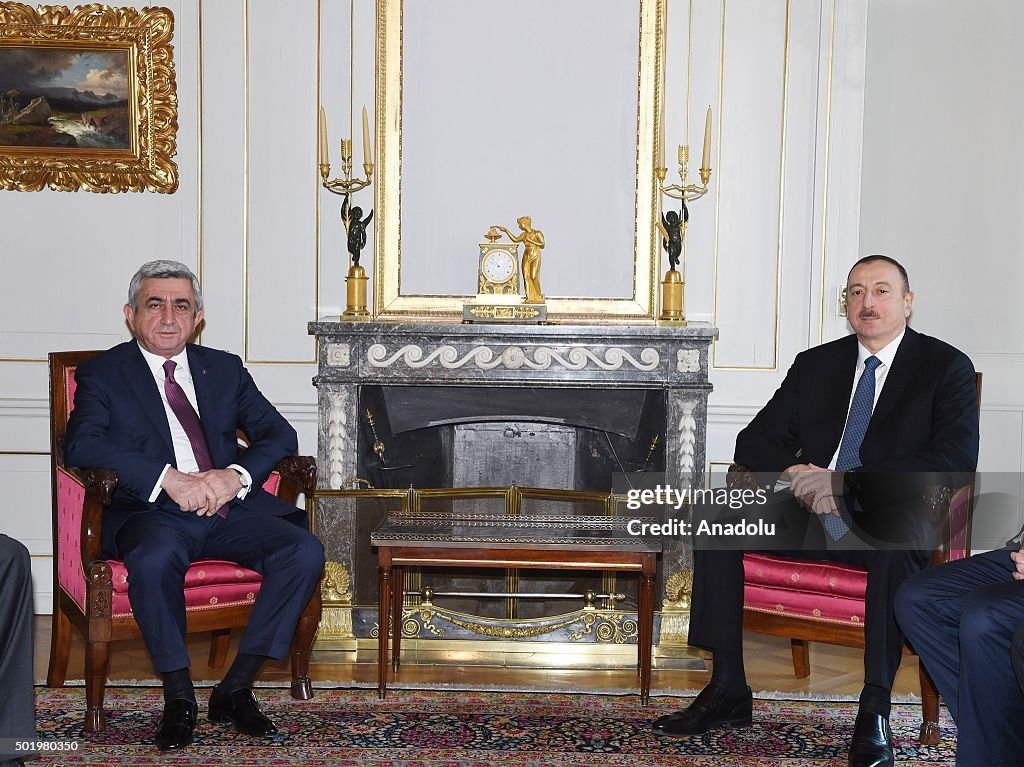 Ilham Aliyev - Serzh Sargsyan meeting in Switzerland