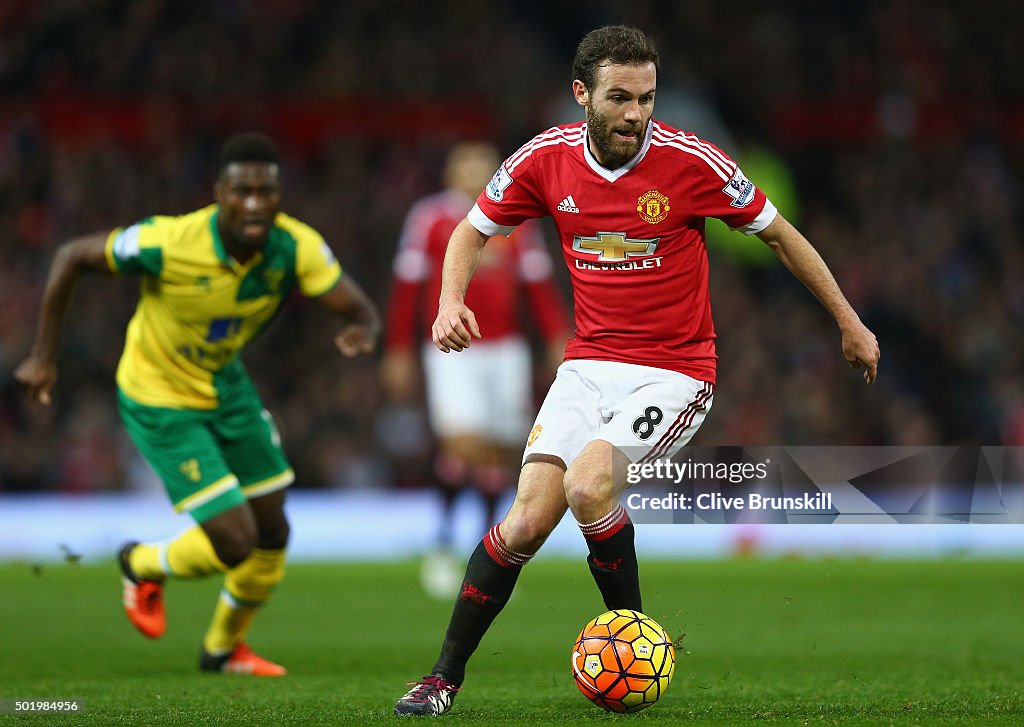 Manchester United v Norwich City - Premier League