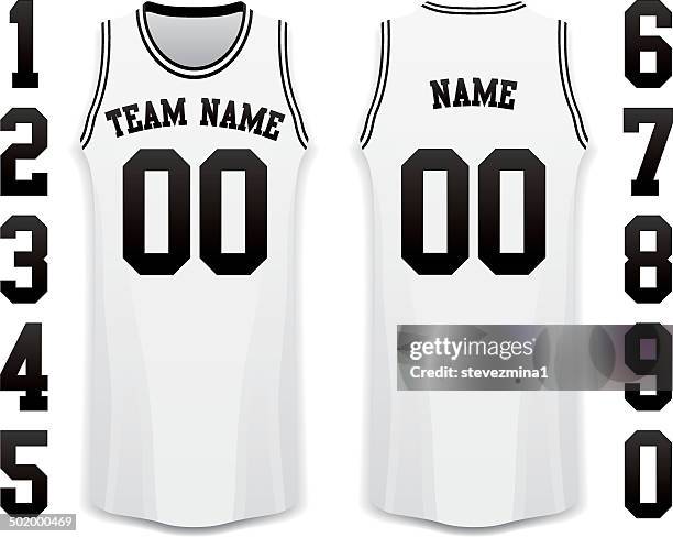 ilustraciones, imágenes clip art, dibujos animados e iconos de stock de baloncesto de nueva jersey - traditional clothing