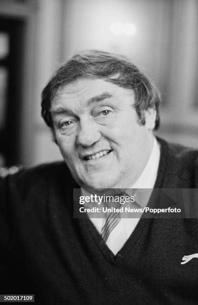 English comedian Les Dawson in London on 10th March 1986.