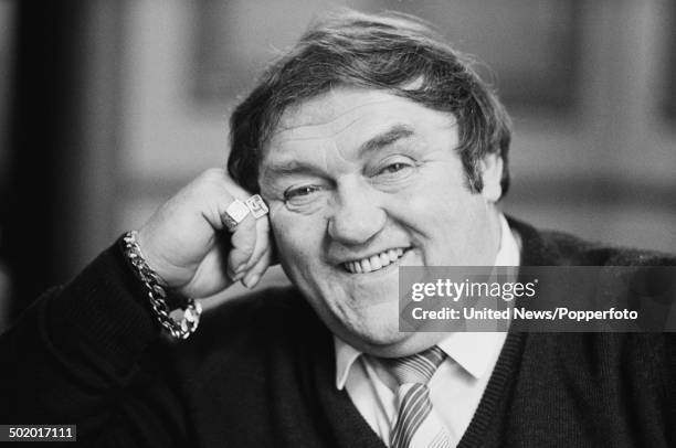 English comedian Les Dawson in London on 10th March 1986.